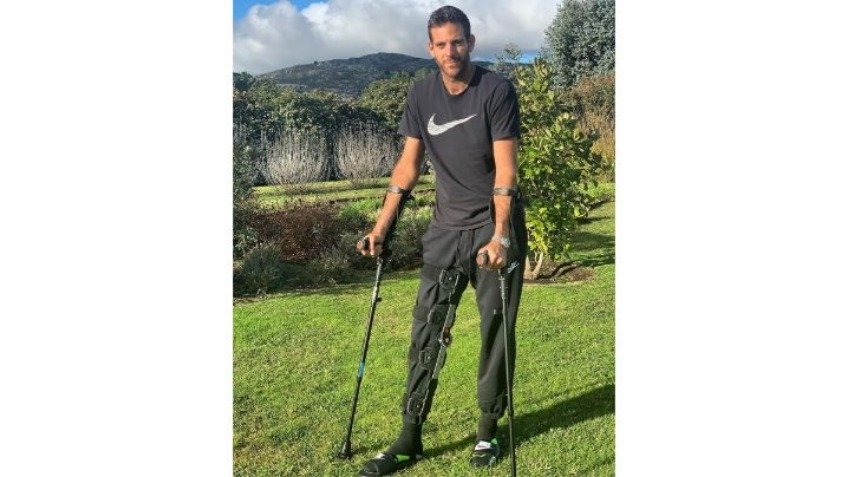 Del Potro se recupera en Tandil